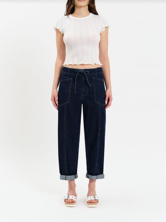 VILLA DRAWSTRING BARREL LEG