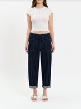 VILLA DRAWSTRING BARREL LEG