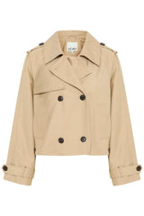 cornstalk jacket women, cropped trench jacket women
