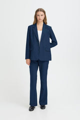 minimalist blazer women, polished casual blazer