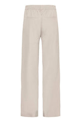 dove trousers women, light grey trousers women, agency trouser dove, tailored neutral pants women