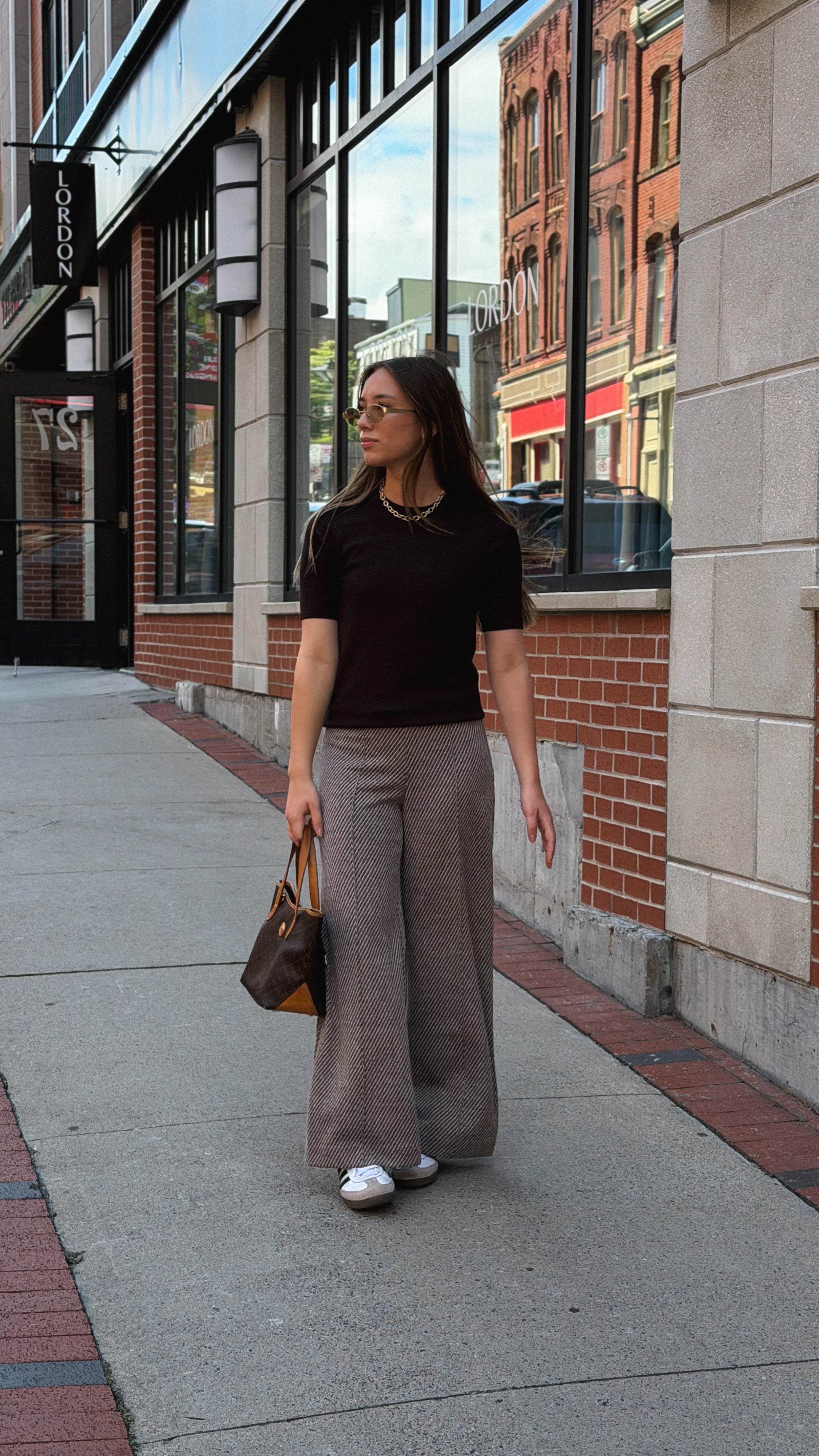 KATE TEXTURED WIDE LEG PANT