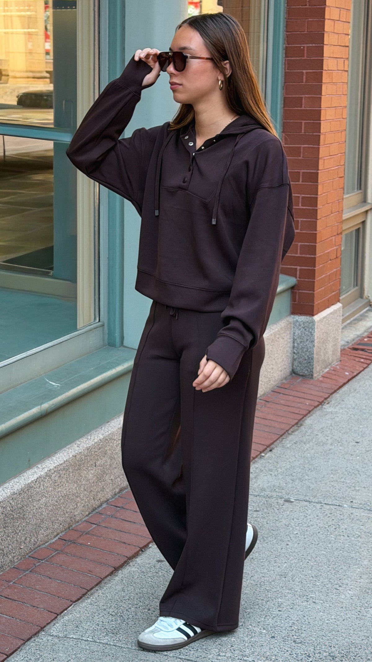 SOFT STRUCTURE PANT (BROWN)