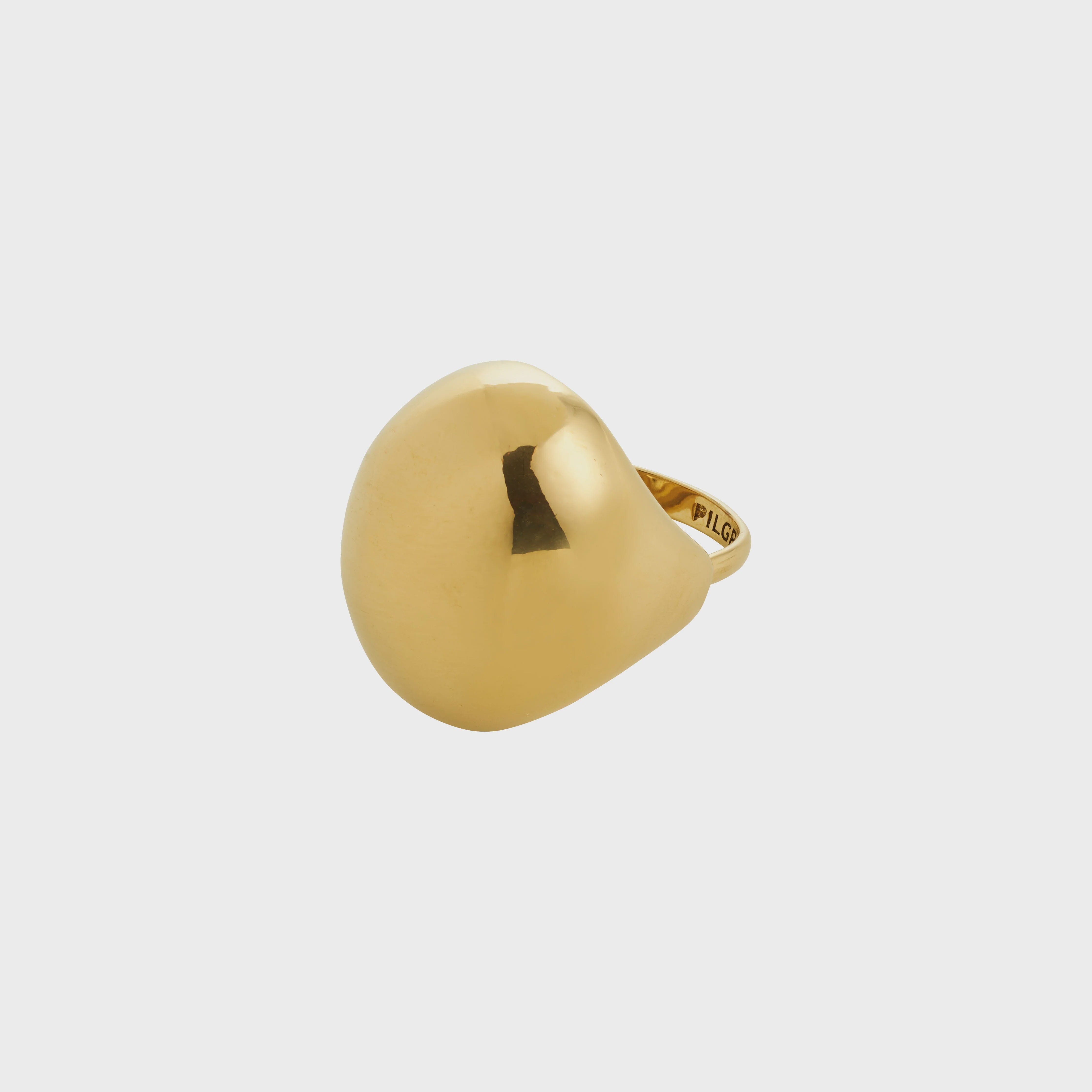 JAMESON GOLD RING, PILGRIM, gold dome ring, chunky gold ring for women 