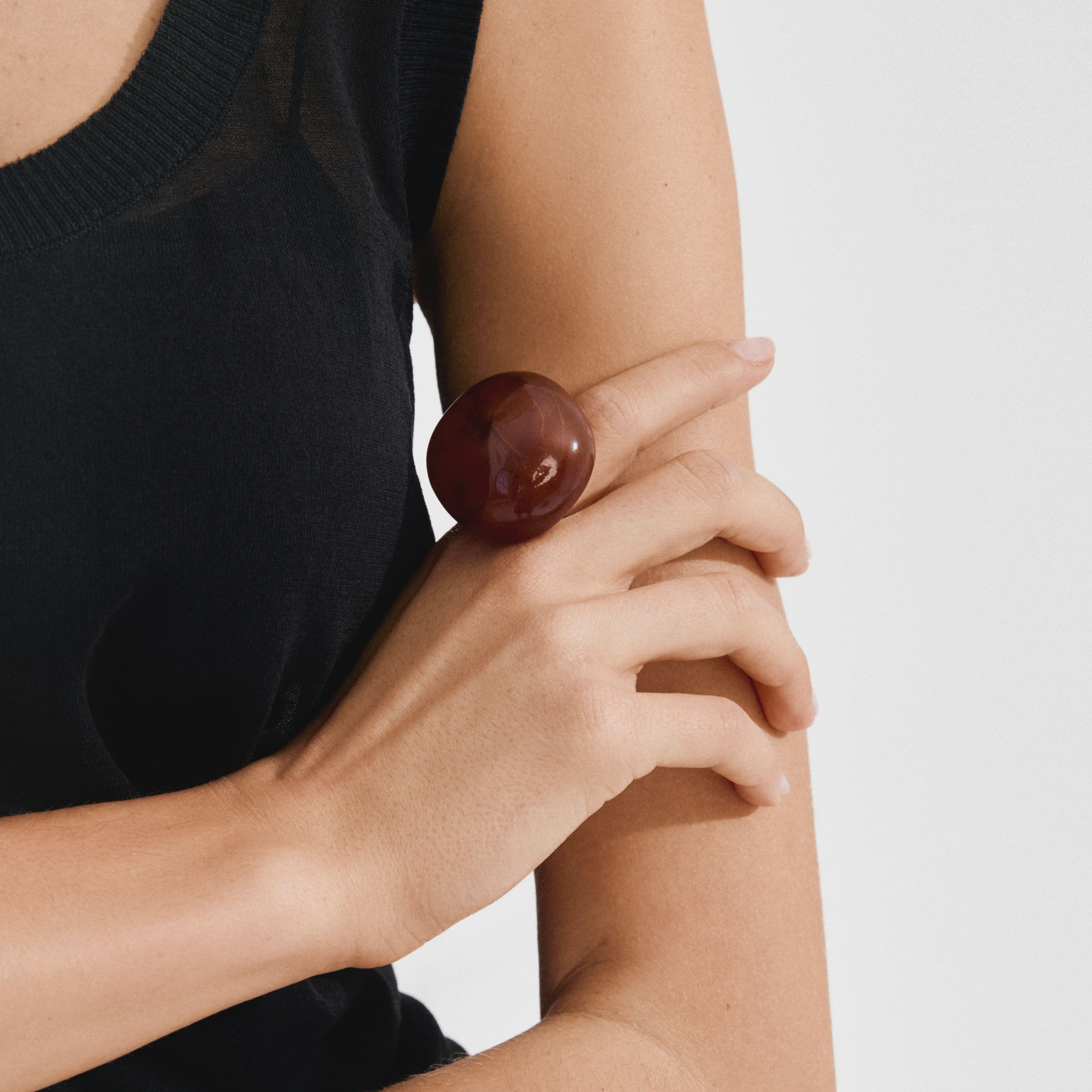 PILGRIM, silver plated statement ring, bold silver plated ring, chunky ring women