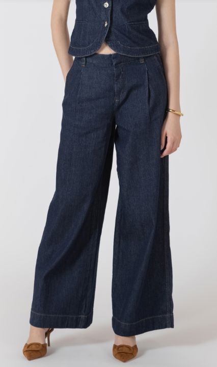 LIGHT WEIGHT DENIM PANT, Dex, lightweight denim pants women, wide leg denim pants women, relaxed fit denim women