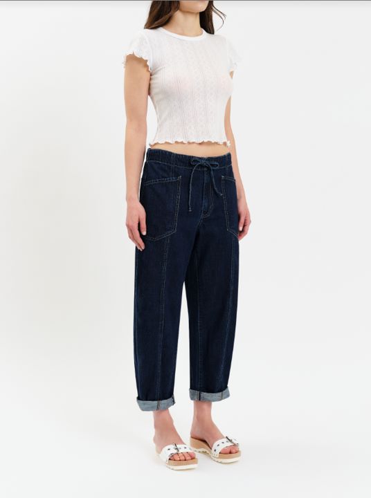 VILLA DRAWSTRING BARREL LEG