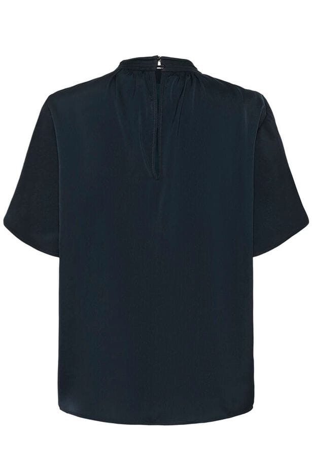 black blouse women, lightweight black blouse, everyday black top women