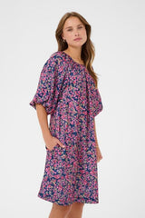 everyday floral dress, lightweight summer dress women