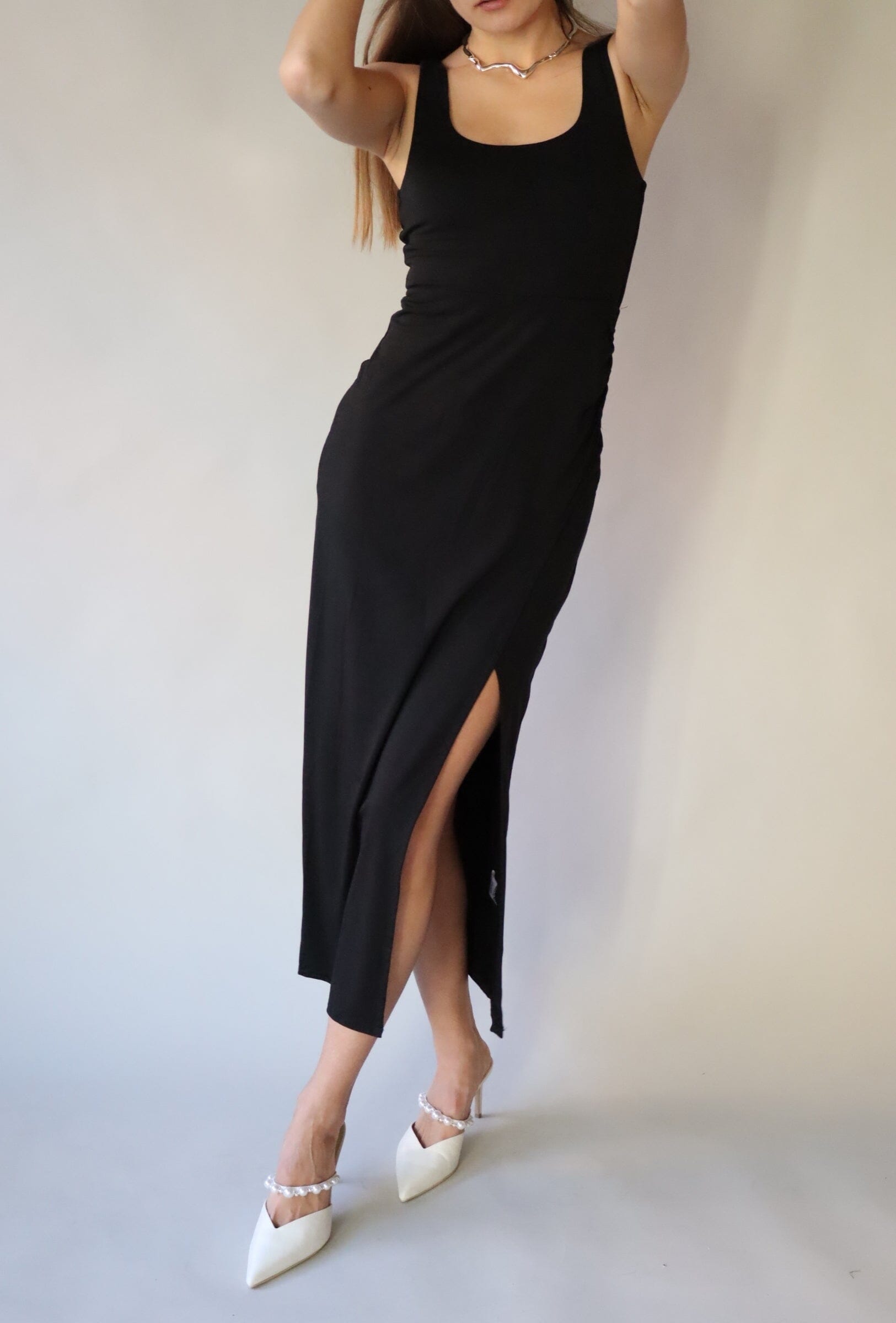MELBOURNE BLACK DRESS Dress z supply 