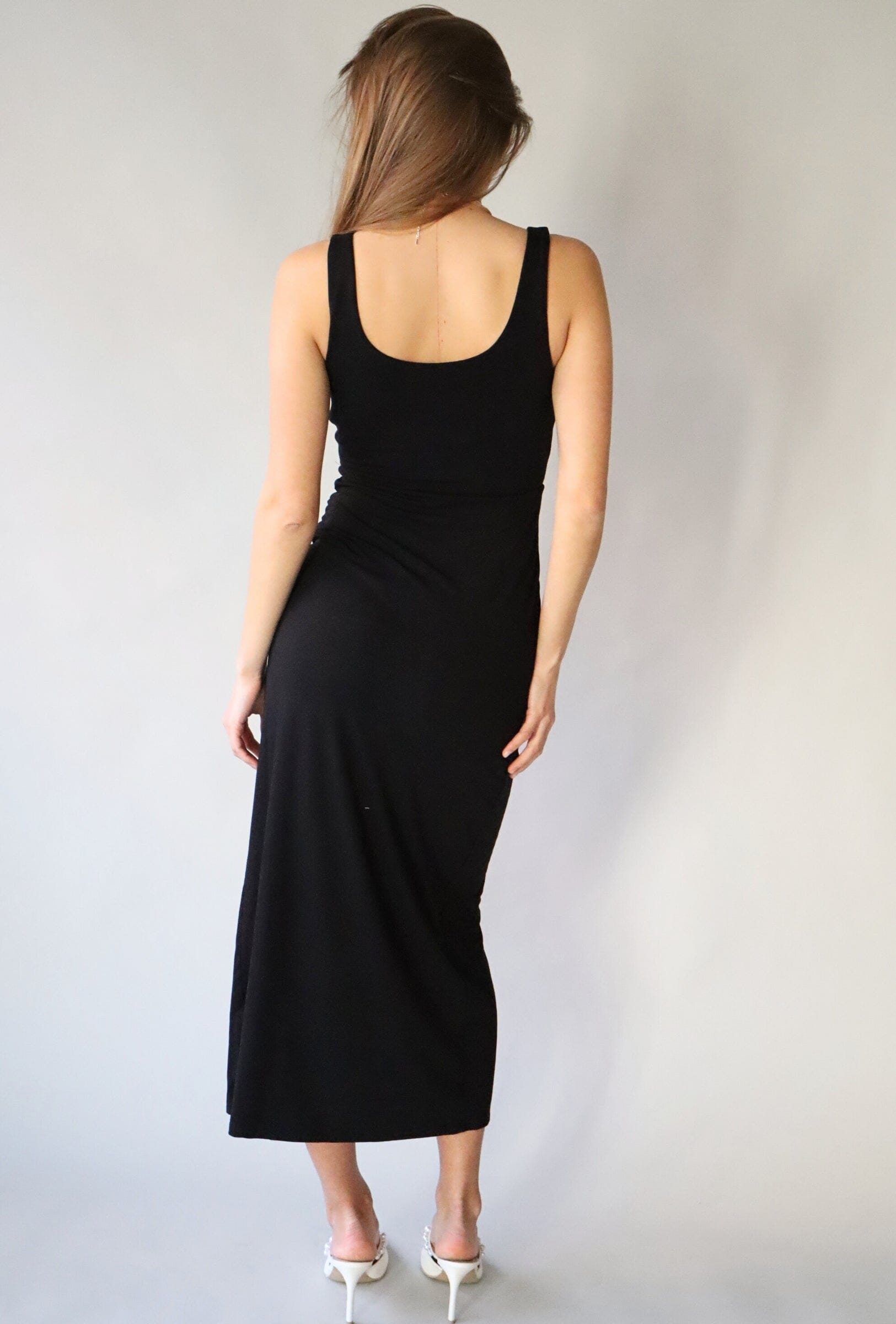 MELBOURNE BLACK DRESS Dress z supply 