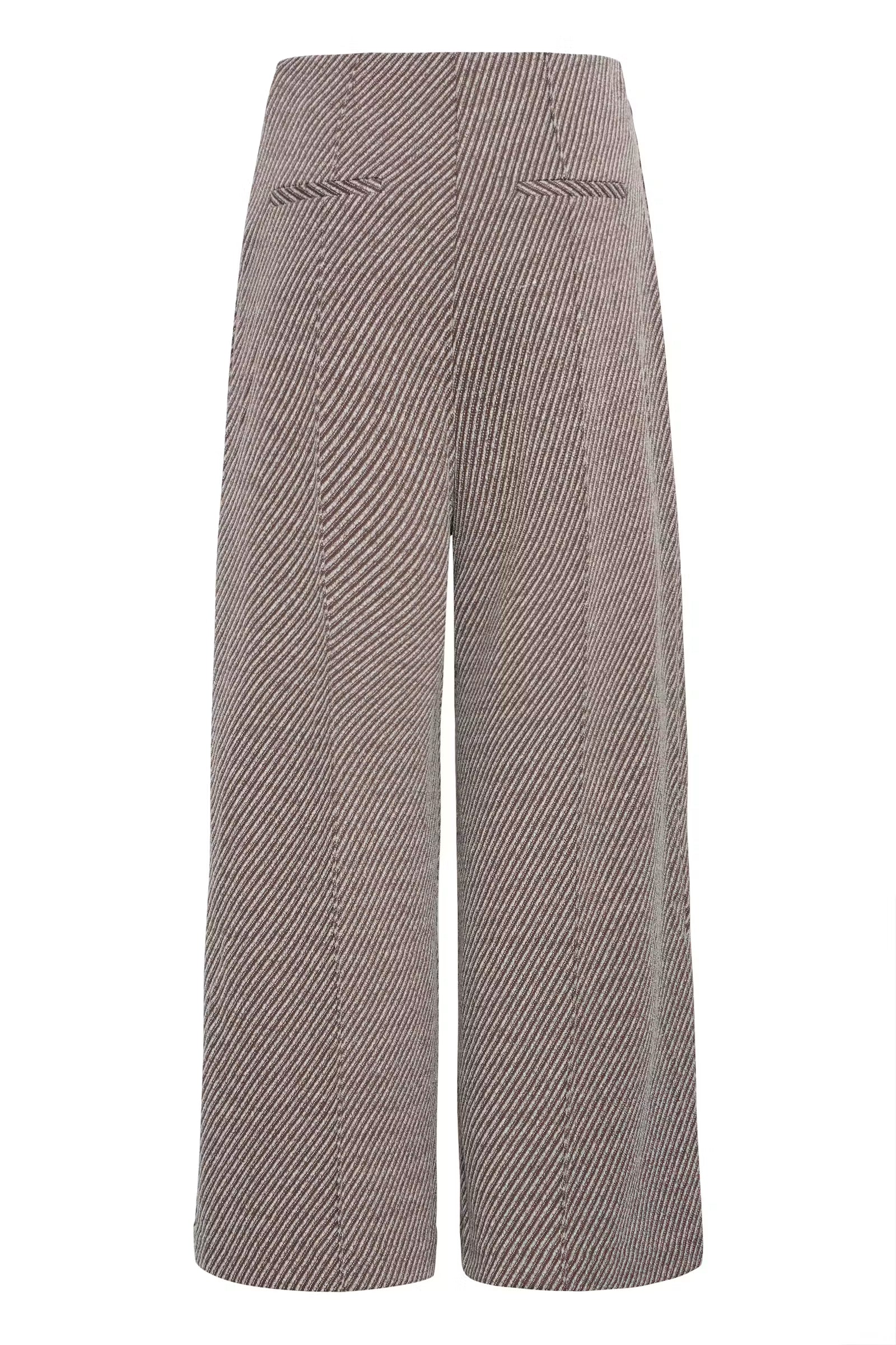 KATE TEXTURED WIDE LEG PANT