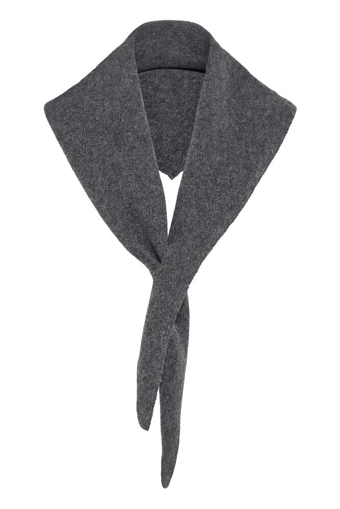 The Sienna Triangle Scarf- Dark Grey