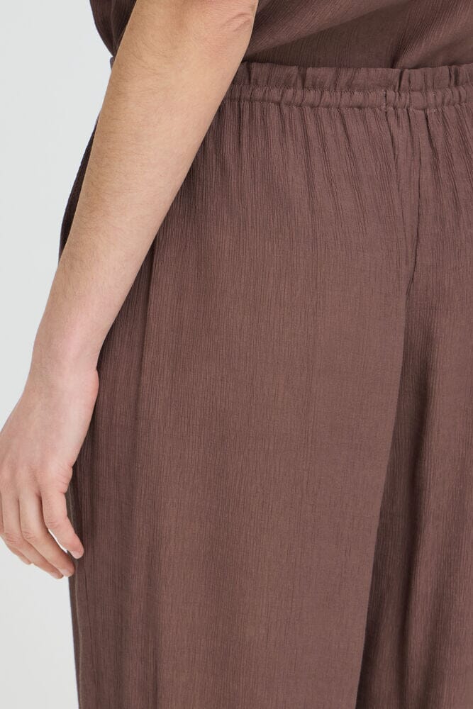 relaxed summer trousers women, coffee brown pants womens, chic casual womens clothing