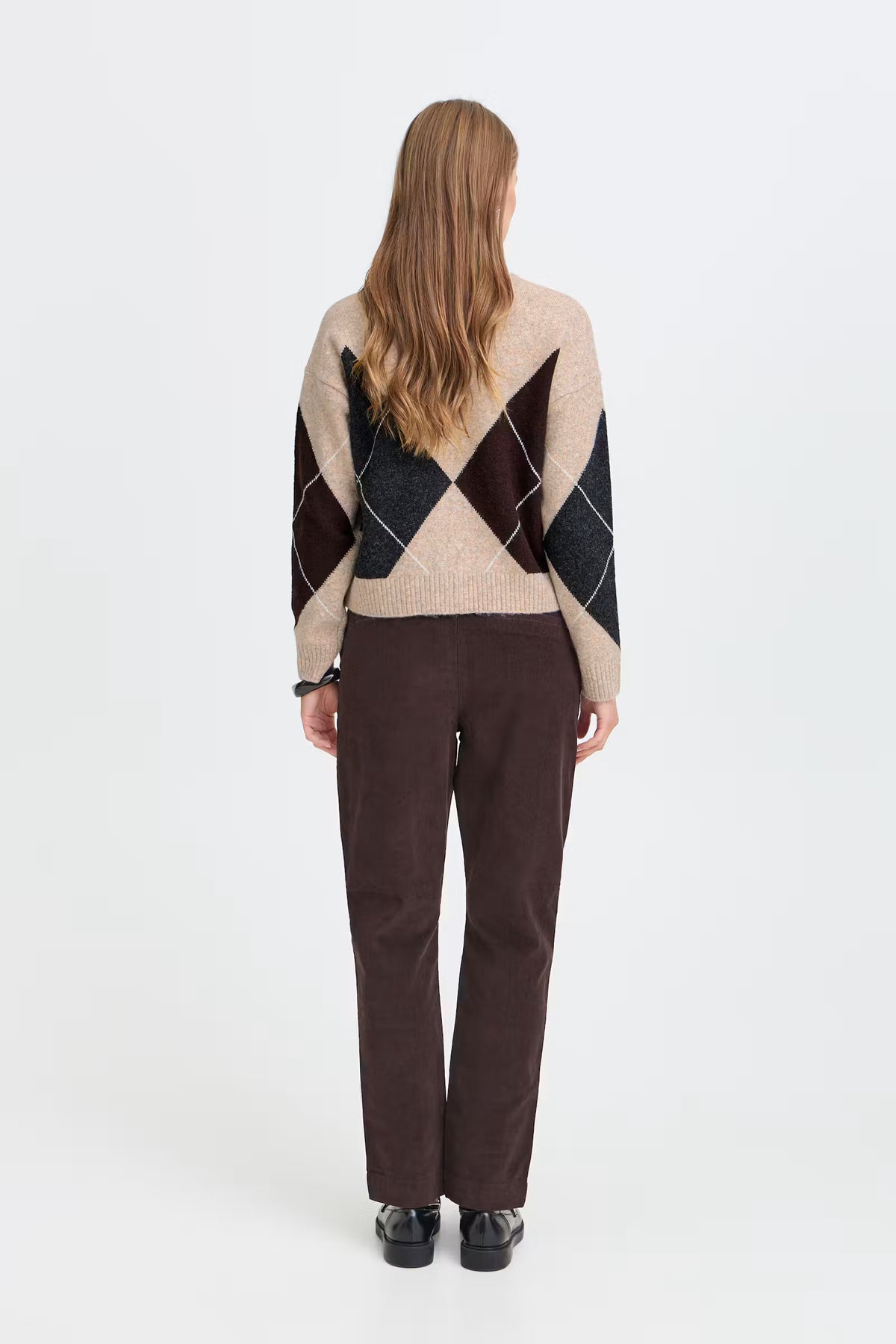 ELOWEN ARGYLE CARDIGAN