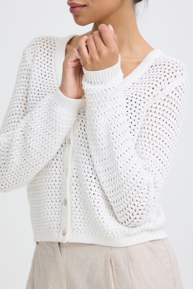 easy layering piece women, minimal style cardigan, open weave cardigan, modern knit cardigan women
