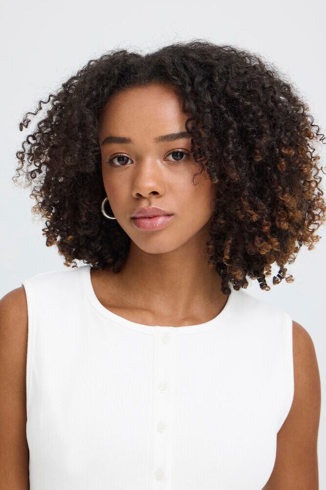 classic white tank women, elevated basics top