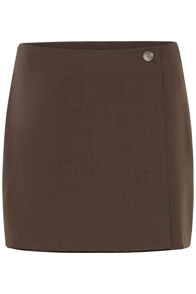 Harper Side Button Skirt