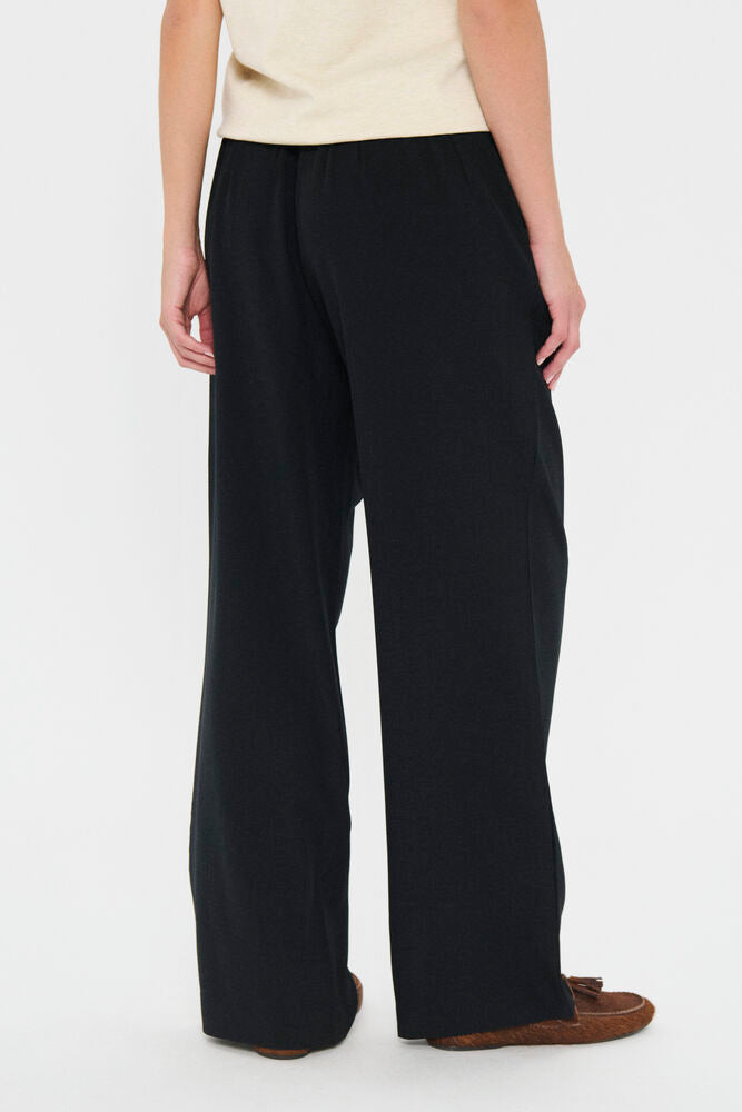 The Merritt Pleated Trouser- Black