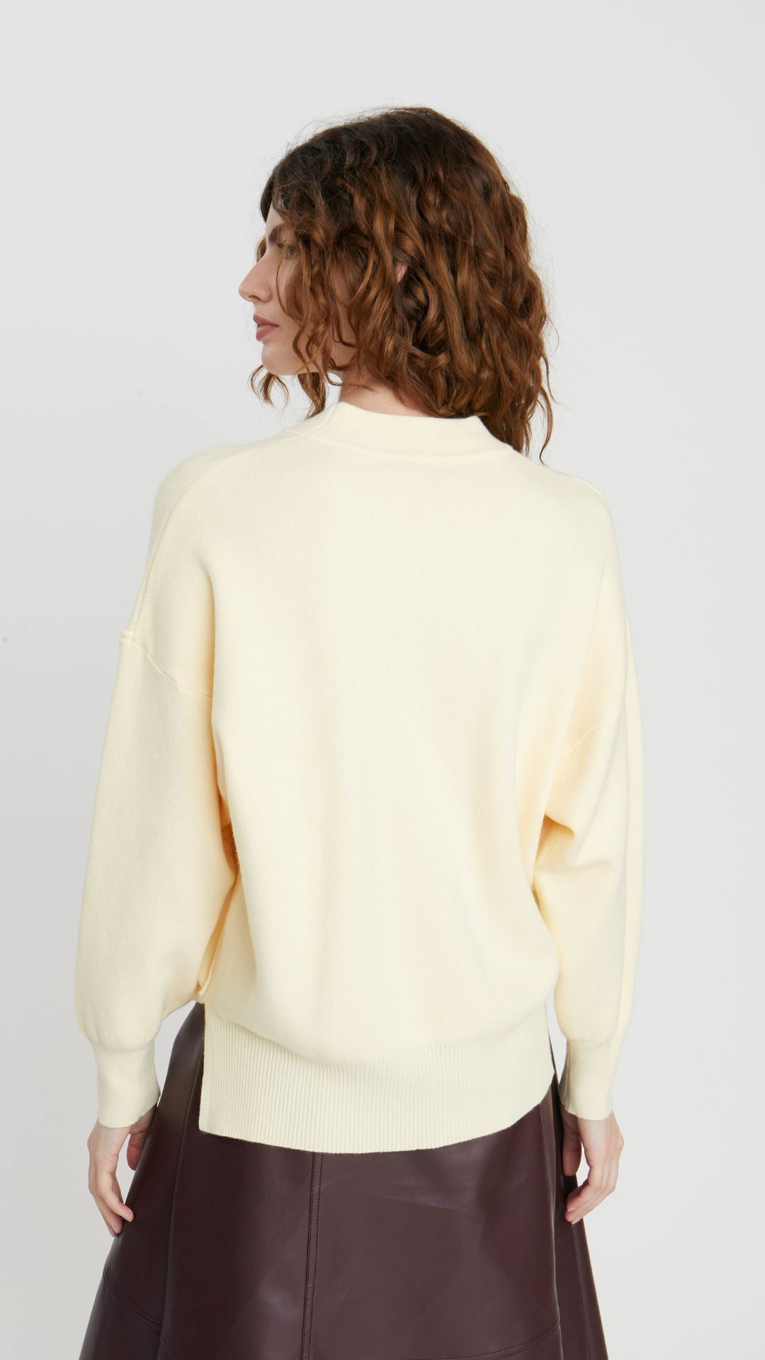 EFFORTLESS SWEATER (BONE) Sweater DELUC 