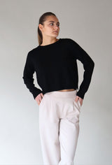 POLLY BLACK SWEATER Sweater DELUC 