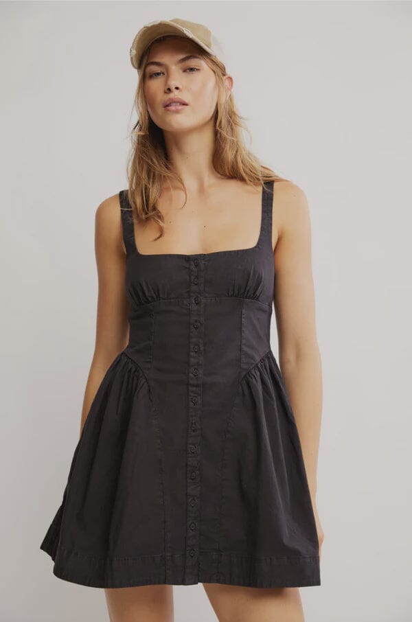 FREE PEOPLE ASTRID OXFORD MINI DRESS Dress FREE PEOPLE 