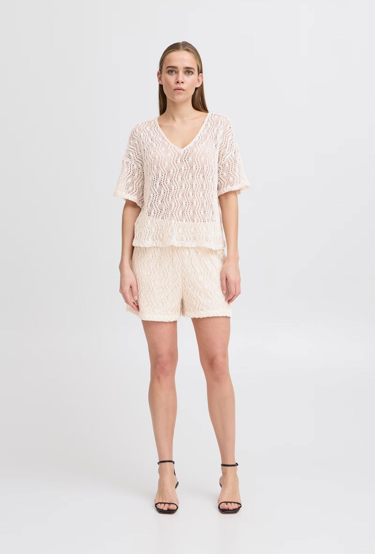 BIRCH CROCHET SHORTS short ICHI 