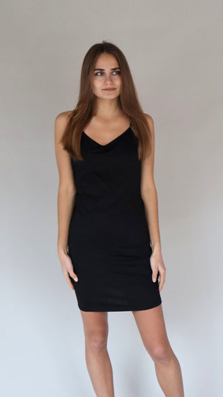 BLACK SLIP DRESS Dress B YOUNG 