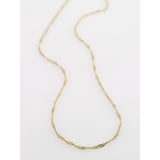 fine gold jewelry, minimalist gold necklace