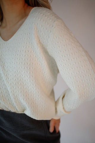 BIRCH KNIT VNECK SWEATER Sweater B YOUNG 