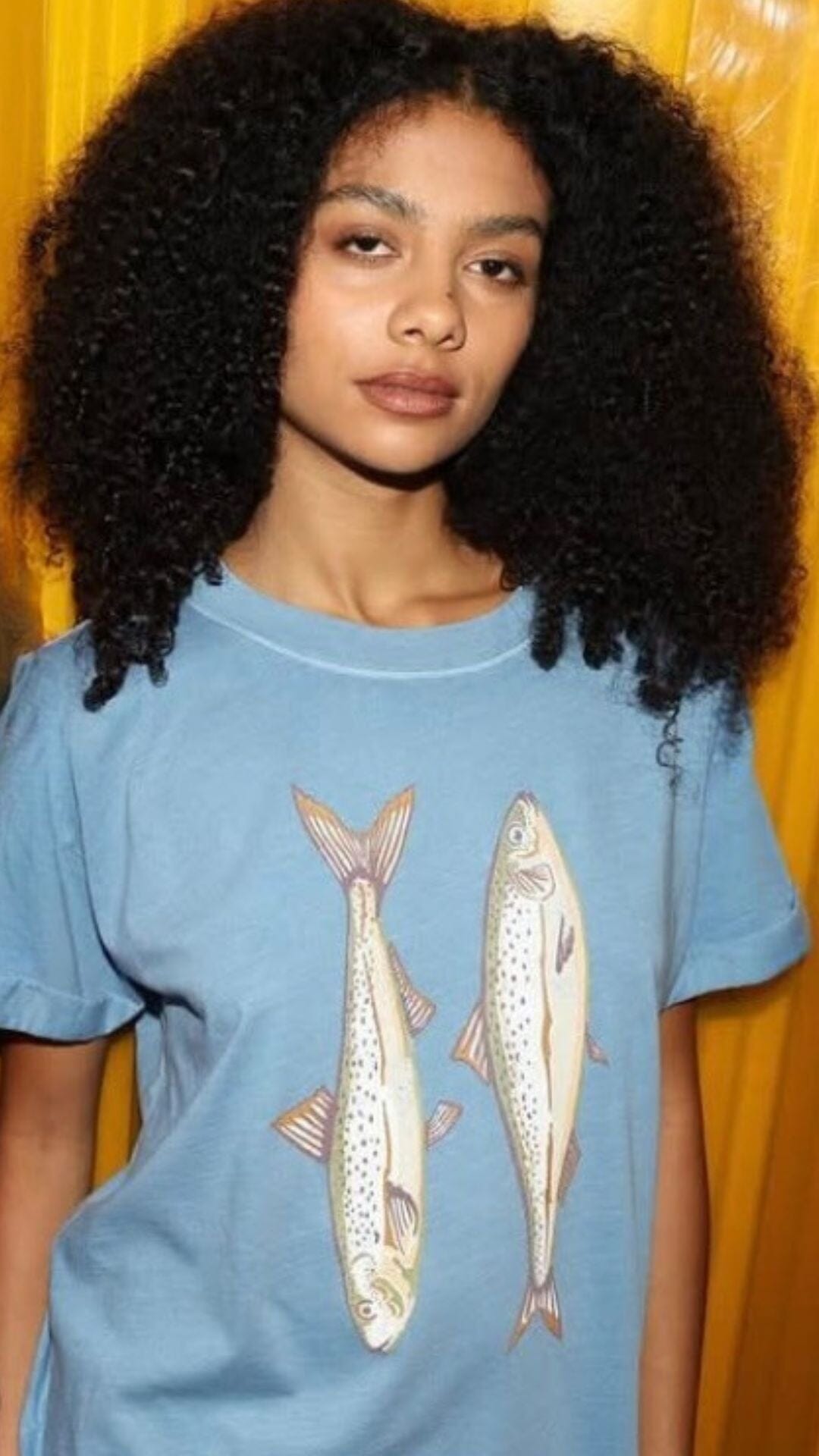 coastal style clothing, soft blue t shirt outfit, everyday casual tee women, beach inspired graphic tee, lightweight cotton graphic shirt