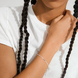 minimal silver jewelry, dainty silver chain