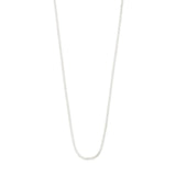 classic chain necklace, modern silver chain, herringbone jewelry