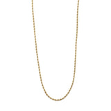 PAM GOLD NECKLACE, PILGRIM, gold rope chain, Pam gold necklace