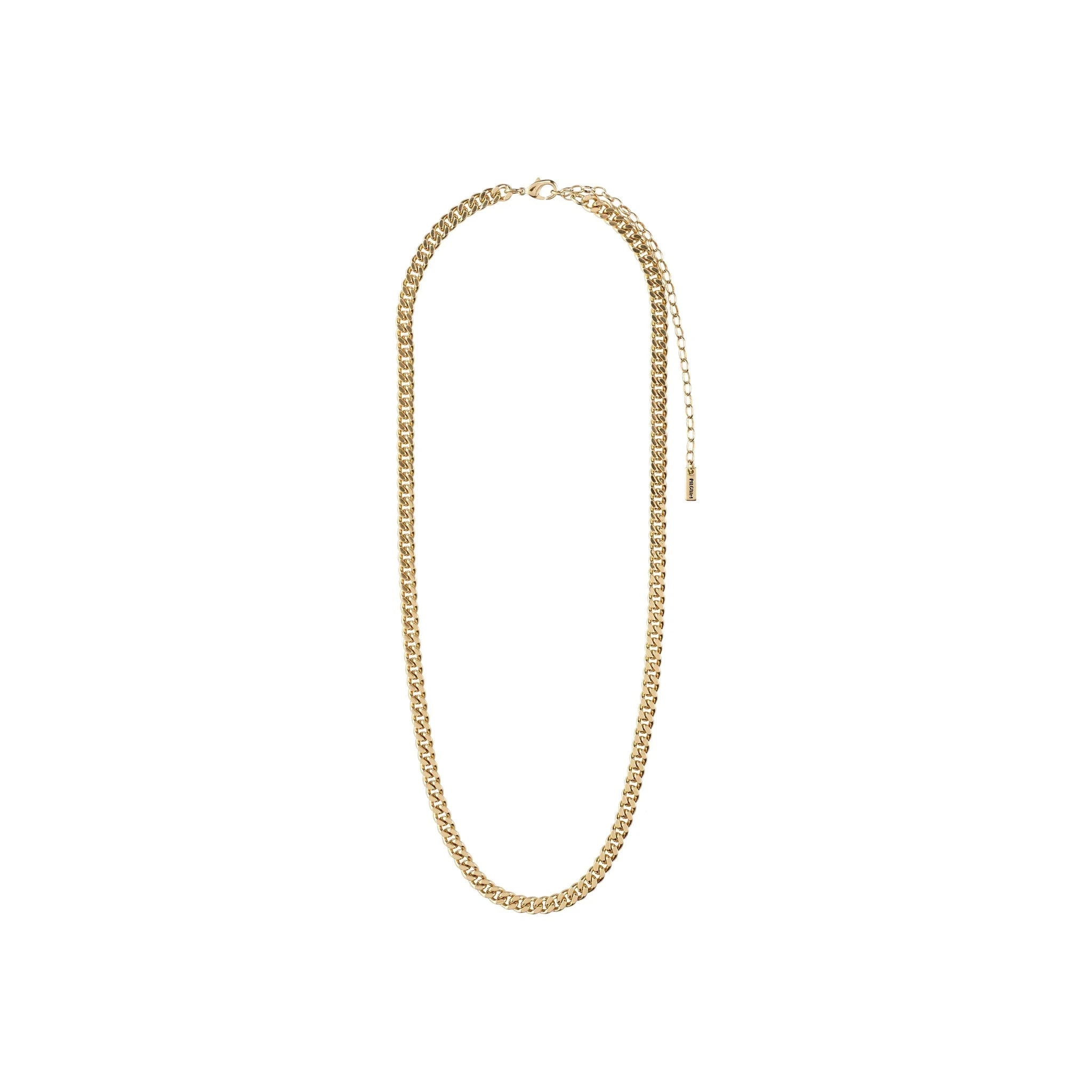chunky gold chain, gold plated necklace