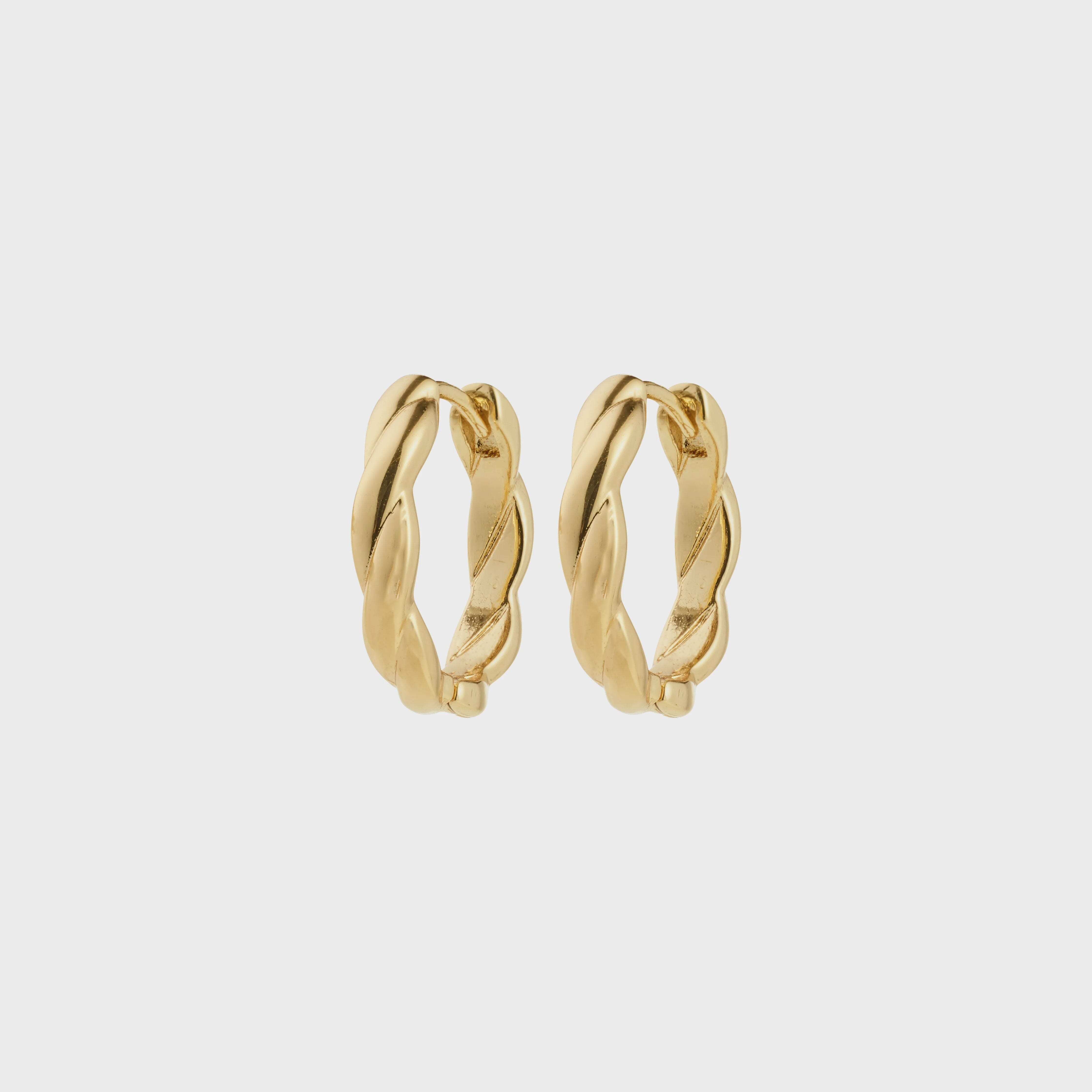 DECLAN GOLD HOOPS Jewelry PILGRIM 