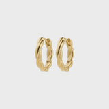 DECLAN GOLD HOOPS Jewelry PILGRIM 
