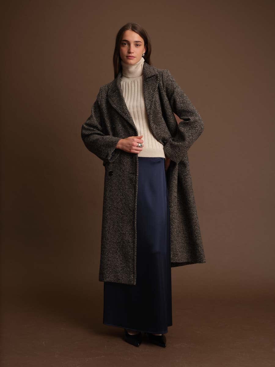 long tailored coat