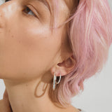 EVE SILVER HOOP SET Jewelry PILGRIM 