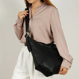 TAUPE LARGE MESSENGER BAG Accessories COLAB 