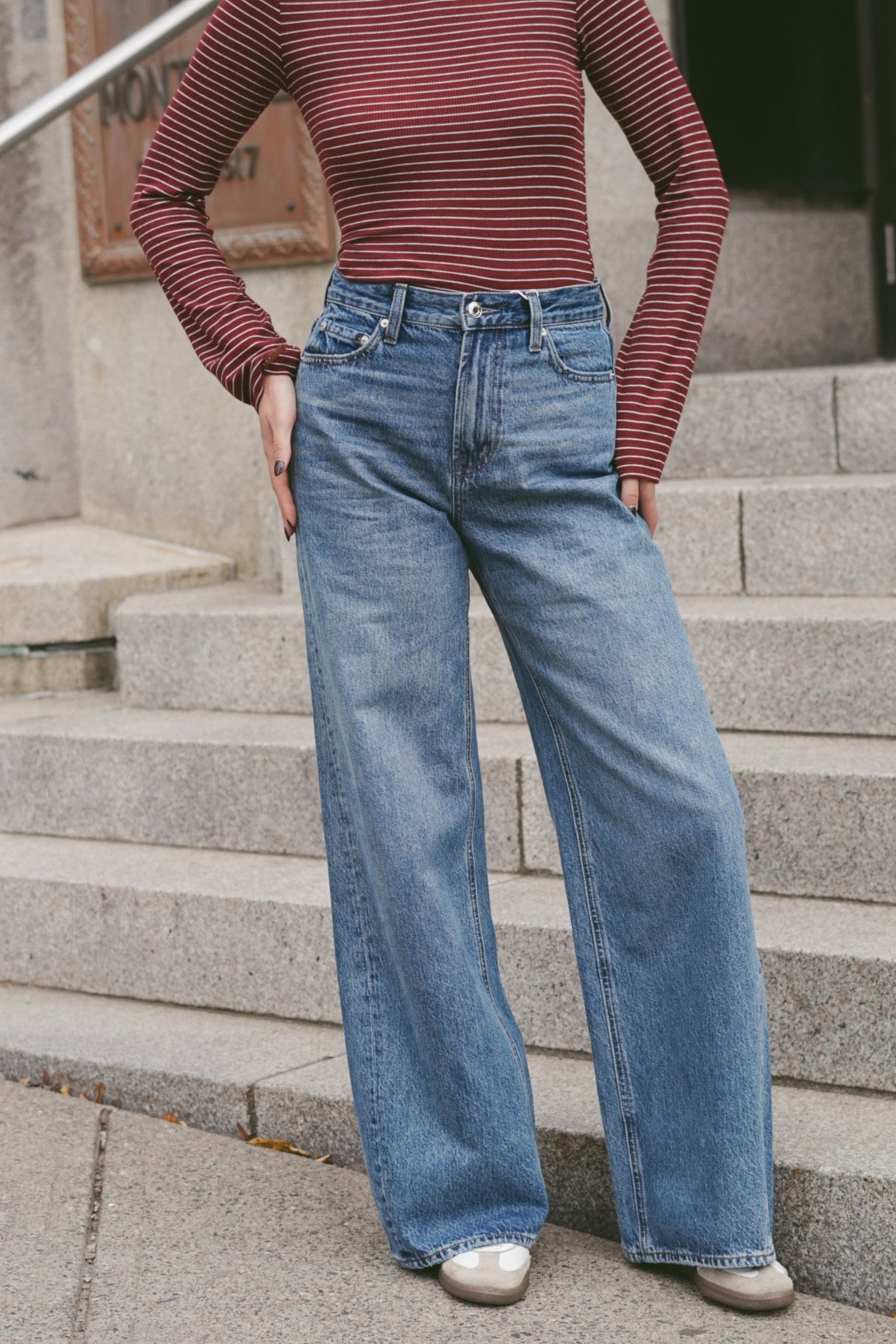 High Road Wide-Leg Jean
