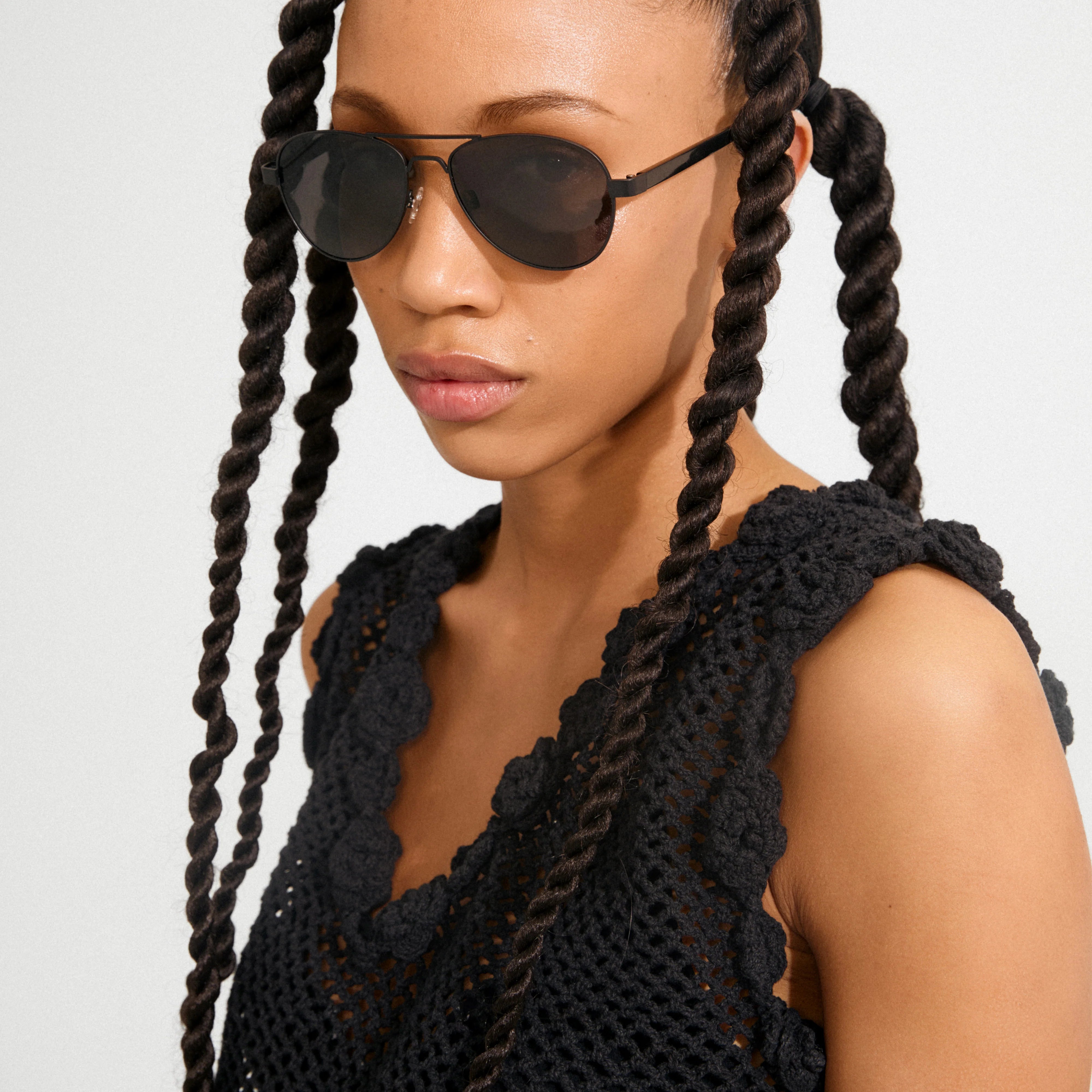  dark lens sunglasses, classic black shades