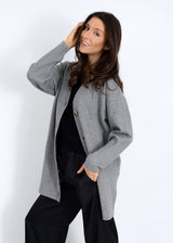 LONG GREY CARDIGAN Cardigan RD STYLE 
