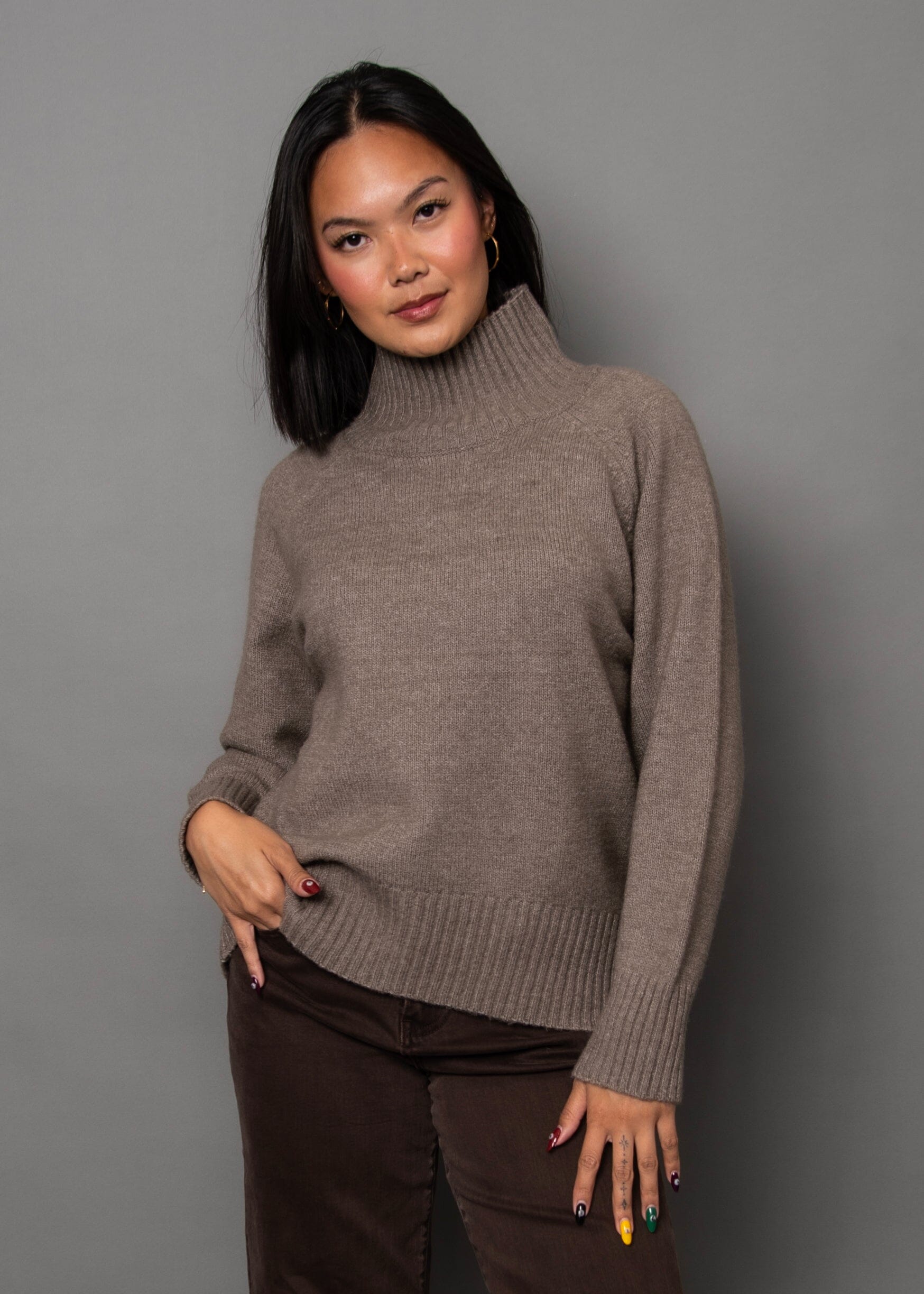 classic ribbed sweater, RD STYLE 