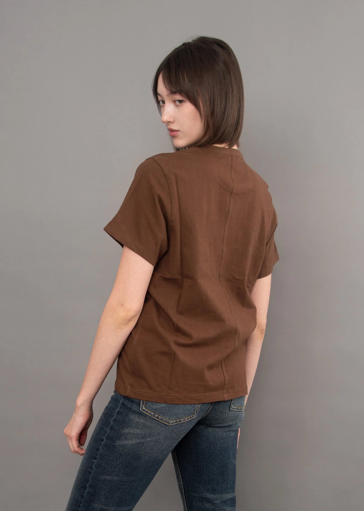 Keaton Tee- Nutmeg