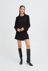 night out black jacket, glitter touch black blazer