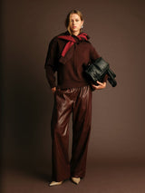 relaxed knit pullover