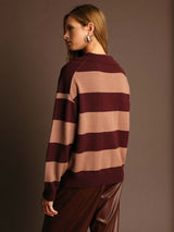 modern preppy sweater