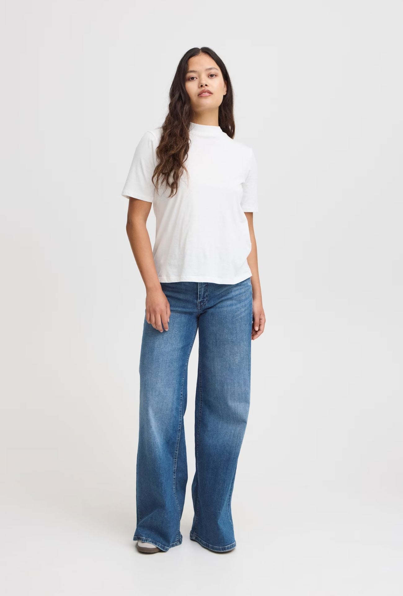 WIDE LEG JEAN (MEDIUM BLUE) Jeans ICHI 