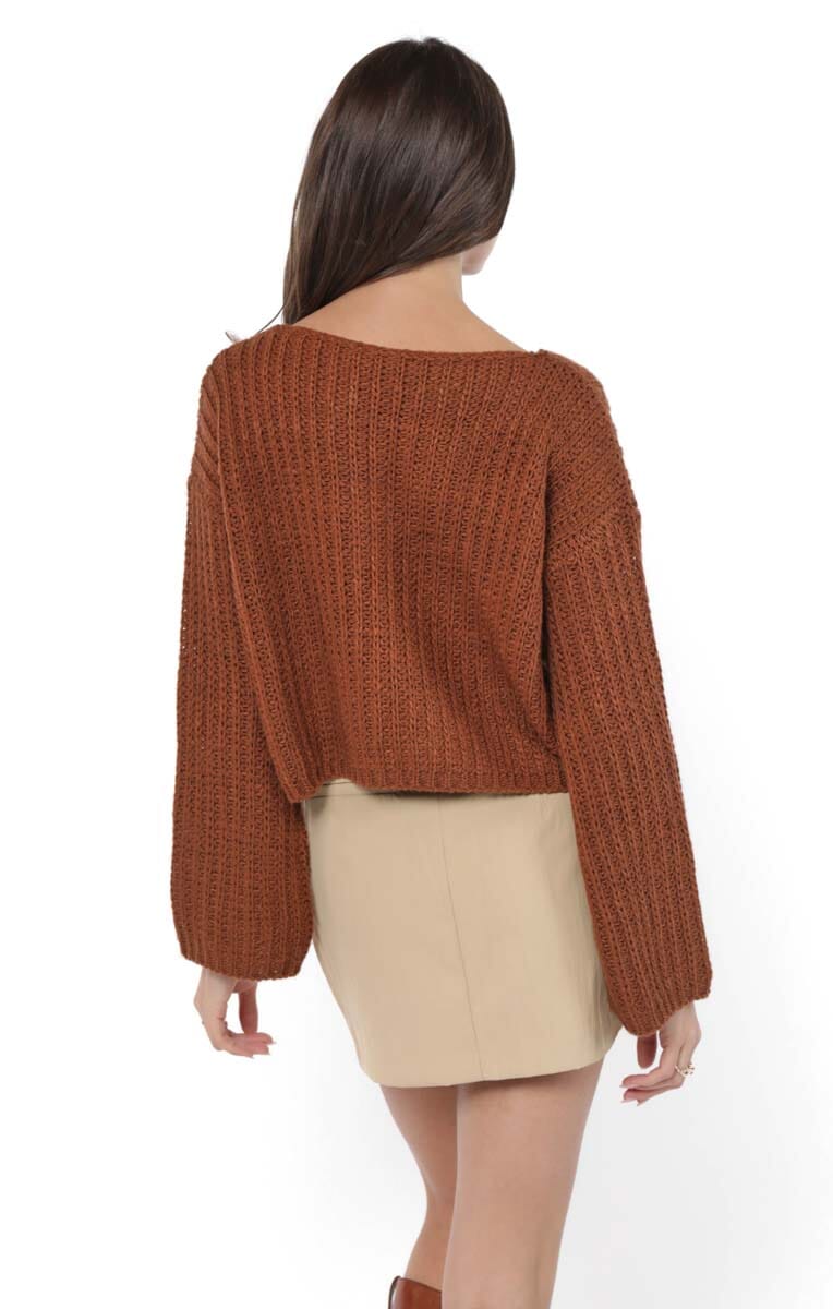 wide sleeve knit top, SADIE AND SAGE 